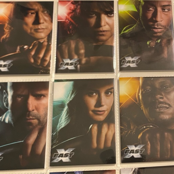 10 Card Base Set Fast X (2023) Movie Trading Cards Fast and the Furious - Picture 5 of 7